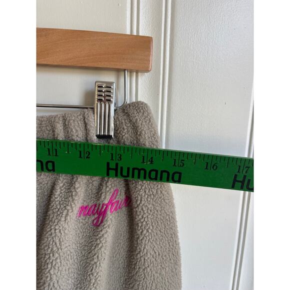 The Mayfair Group Straight Fleece Sweatpant You Deserve‎ to Be Happy Women S/M - Picture 8 of 9